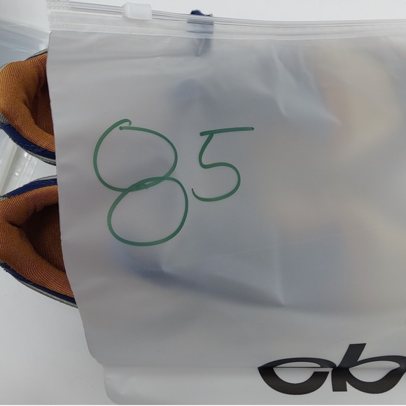 Puma Womens Retro Gorpcore RS 100 R-System Suede Sneakers 7.5 Blue Tan 342589-06 - Picture 16 of 16